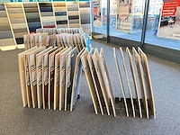 Presentatierek met vloersamples (21x) - afbeelding 3 van  4