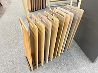 Presentatierek met vloersamples (22x) - afbeelding 1 van  2