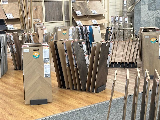 Presentatierek met vloersamples (22x) - afbeelding 3 van  4