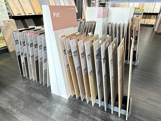 Presentatierek met vloersamples (22x) - afbeelding 1 van  4