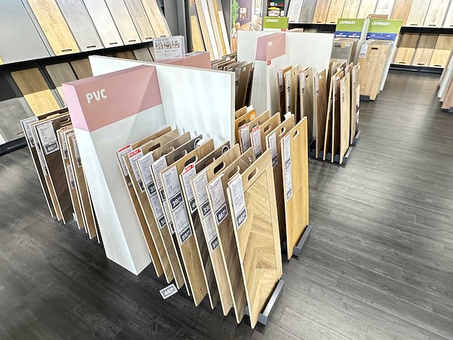 Presentatierek met vloersamples (22x) - afbeelding 3 van  4