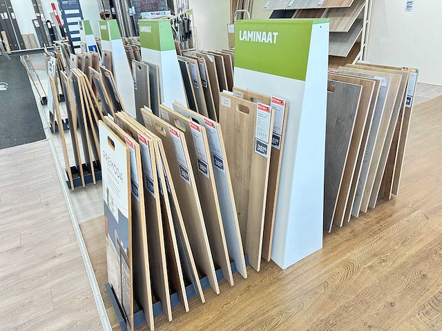 Presentatierek met vloersamples (23x) - afbeelding 6 van  7