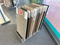 Presentatierek met vloersamples (23x)