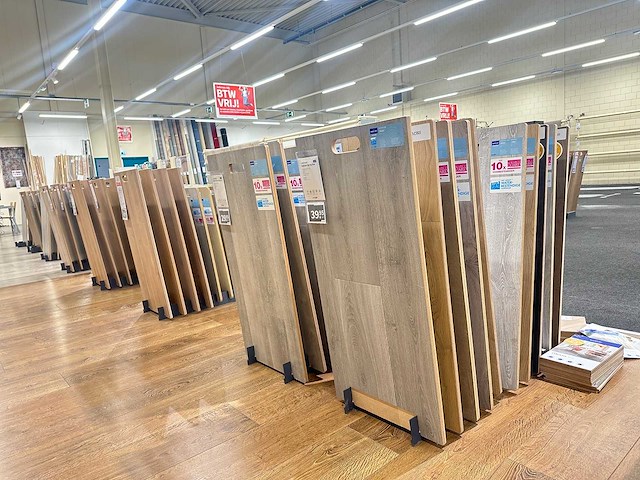 Presentatierek met vloersamples (23x) - afbeelding 4 van  7