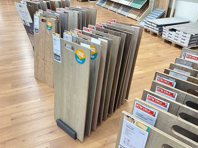 Presentatierek met vloersamples (23x) - afbeelding 3 van  3