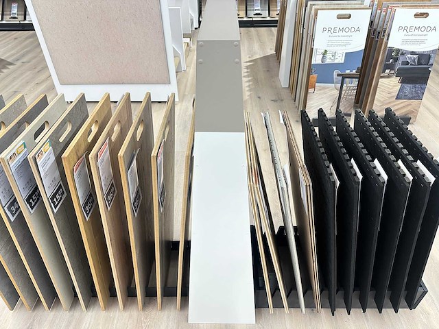 Presentatierek met vloersamples (24x) - afbeelding 5 van  5