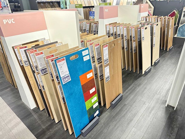 Presentatierek met vloersamples (25x) - afbeelding 2 van  3