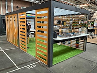 Presentatieruimte 600x300x240cm v.v. licht- stroomvoorziening - afbeelding 2 van  9