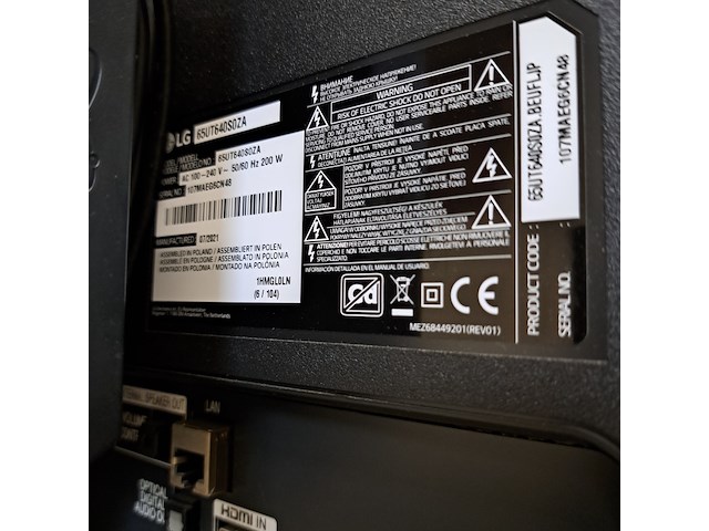 Presentatiescherm 65inch - afbeelding 3 van  5