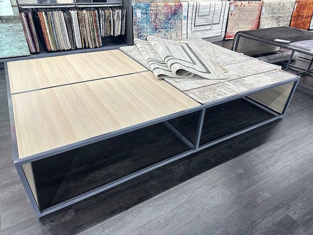 Presentatietafel voor vloerkleden (4x) - afbeelding 1 van  3
