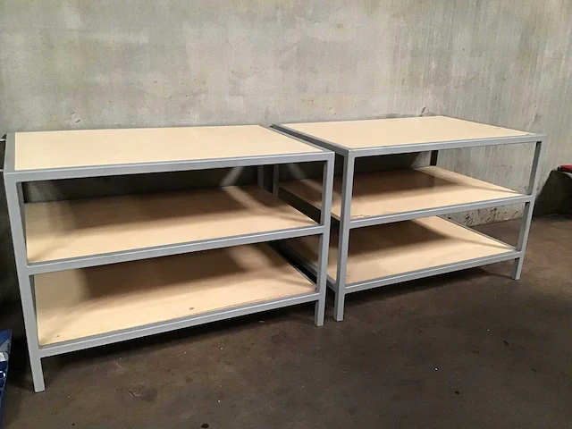 Presentatietafels (2x) - afbeelding 1 van  4