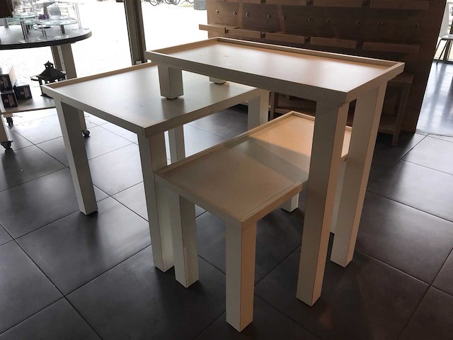 Presentatietafels (3x) - afbeelding 2 van  3