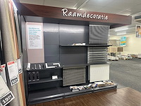 Presentatiewand 12 meter "gordijnen en raamdecoratie" - afbeelding 2 van  6