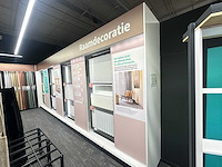 Presentatiewand 14 meter "gordijnen en raamdecoratie" - afbeelding 2 van  5