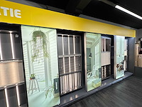 Presentatiewand 14 meter "gordijnen en raamdecoratie" - afbeelding 8 van  8