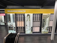 Presentatiewand 15 meter "raamdecoratie en gordijnen" - afbeelding 3 van  8