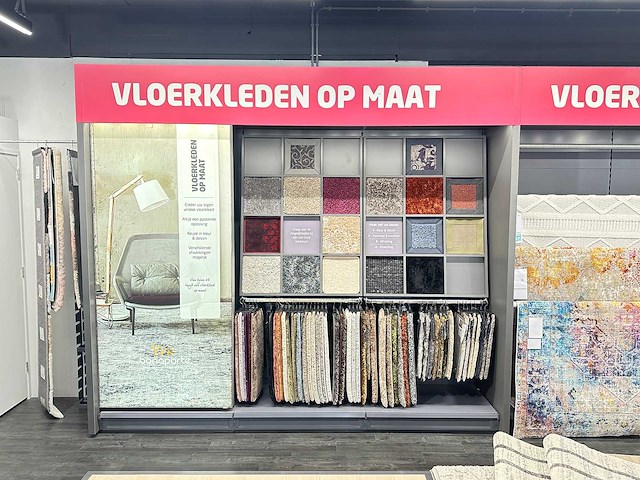 Presentatiewand 15 meter "vloerkleden" - afbeelding 2 van  7
