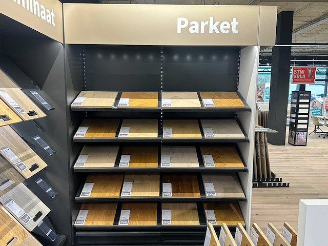Presentatiewand 25 meter "parket & premium laminaat" - afbeelding 5 van  11