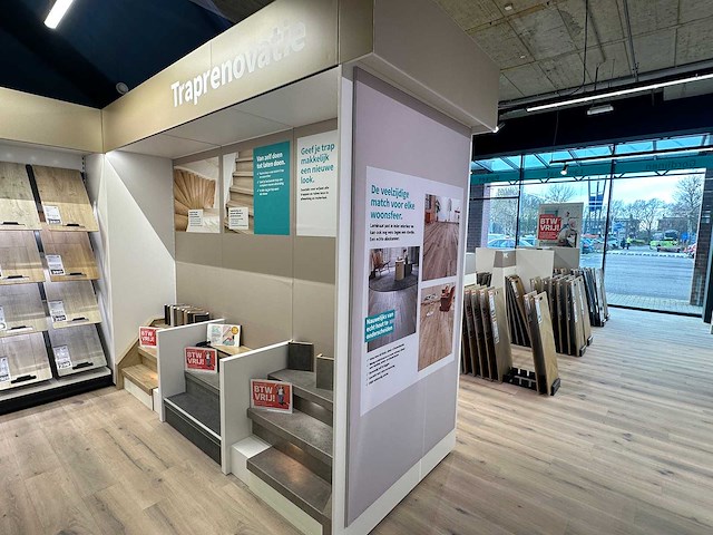 Presentatiewand 25 meter "parket & premium laminaat" - afbeelding 9 van  11
