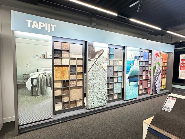 Presentatiewand 7 meter "tapijt" - afbeelding 1 van  7