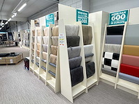 Presentatiewand tapijt en vinyl 17 meter - afbeelding 3 van  4