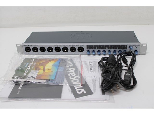 Presonus firestudio project 10x10 24-bit 96 khz firewire recording interface - afbeelding 5 van  5