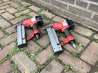 Press pneumatische tacker (2x) - afbeelding 1 van  4