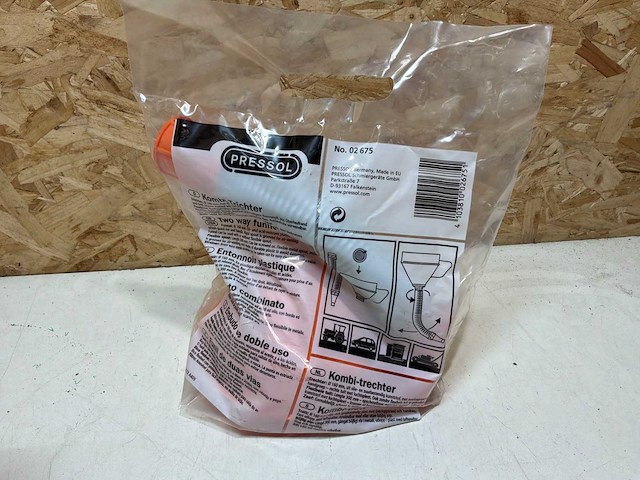 Pressol trechter met metalen tuit 160mm (4x) - afbeelding 2 van  2