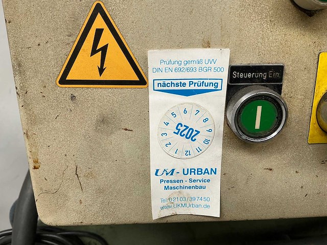 Pressomatic - pc 15.2 - c-frame press - 1973 - afbeelding 6 van  6