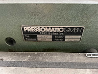 Pressomatic - pc 15.2 - c-frame press - 1973 - afbeelding 4 van  6