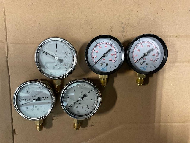 Pressure gauge (5x) - afbeelding 3 van  3