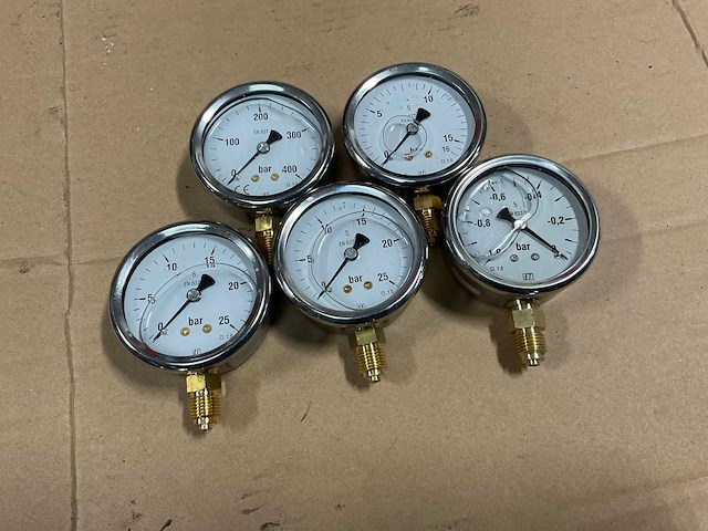 Pressure gauge (5x) - afbeelding 1 van  3