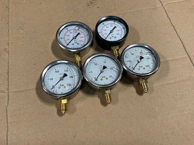 Pressure gauge (5x) - afbeelding 3 van  3