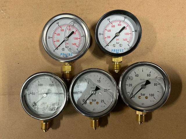 Pressure gauge (5x) - afbeelding 2 van  3