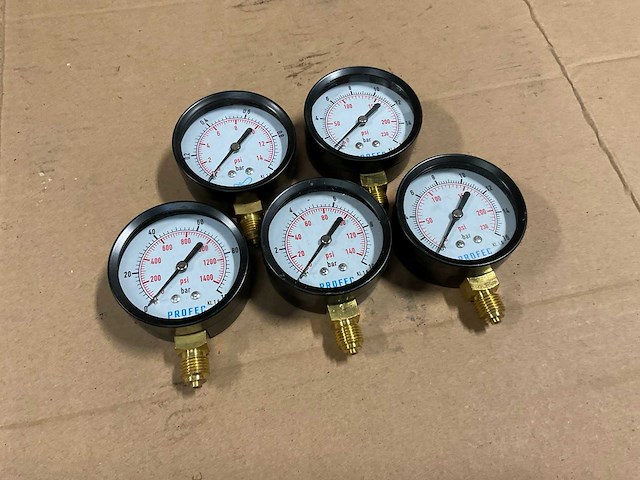 Pressure gauge (5x) - afbeelding 1 van  3