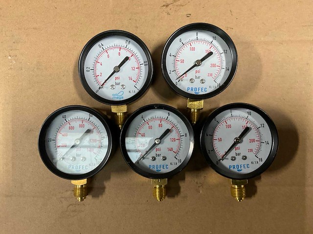 Pressure gauge (5x) - afbeelding 3 van  3