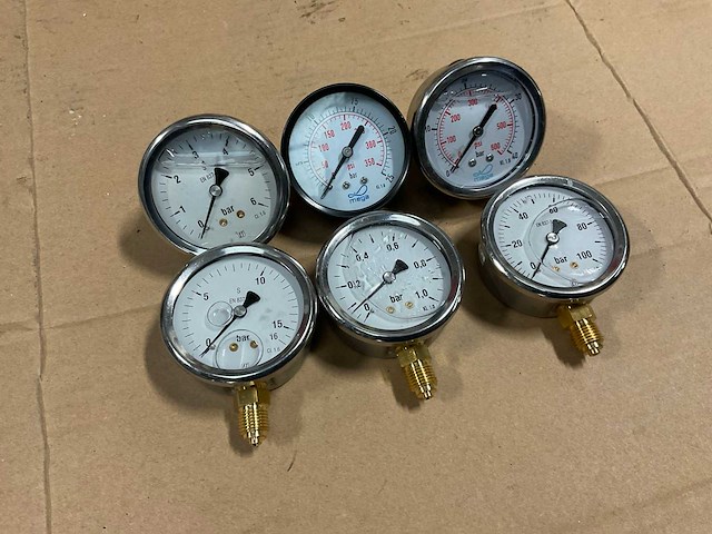 Pressure gauge (6x) - afbeelding 2 van  3