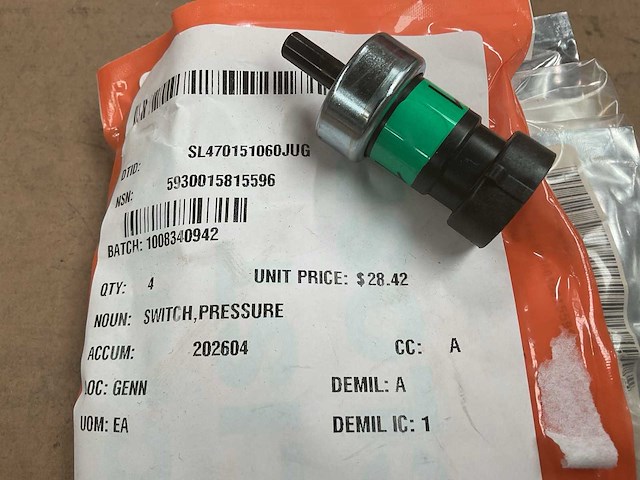 Pressure switch (4x) - afbeelding 1 van  4