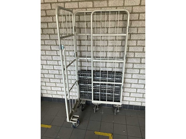 Prestar - rolcontainer 80x60x172cm (3x) - afbeelding 7 van  7