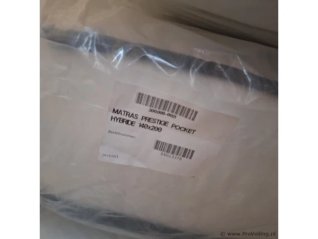Prestige hybride pocketvering matras - 140x200cm - afbeelding 2 van  2