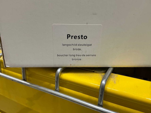 Presto deurkruk met sleutelgat (32x) - afbeelding 3 van  4