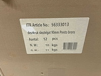 Presto langschild met sleutelgat (24x) - afbeelding 2 van  4