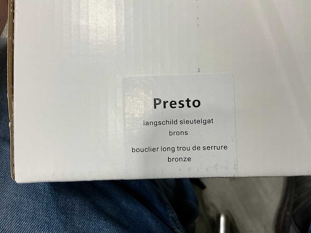 Presto langschild met sleutelgat - afbeelding 4 van  4