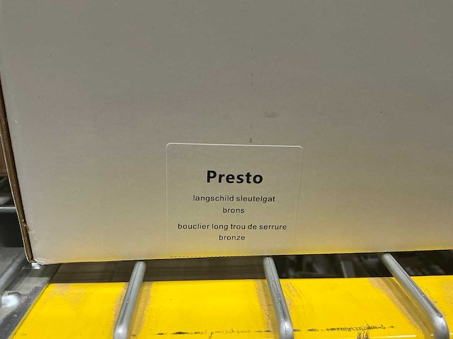 Presto langschild sleutelgat (8x) - afbeelding 3 van  3