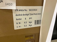Presto met sleutelgat deurbeslag (24x) - afbeelding 3 van  4