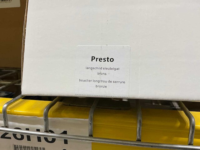 Presto met sleutelgat deurbeslag (24x) - afbeelding 4 van  4