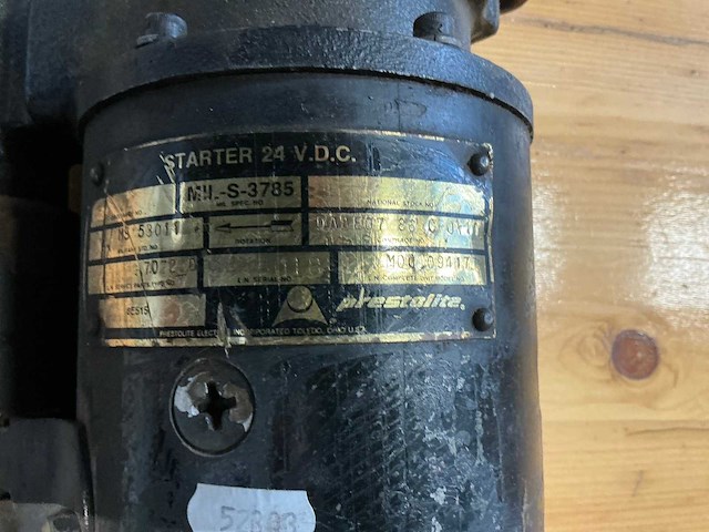 Prestolite mil-s-3785 startmotor (2x) - afbeelding 4 van  5