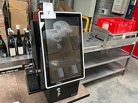 Prestop pt-kiosk-ev22p-desk-led-pay touchscreen kiosk - afbeelding 3 van  5