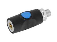 Prevost isi061152 veiligheidskoppeling met drukknop g3/8 6mm (9x) - afbeelding 1 van  4