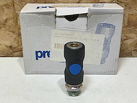 Prevost isi061152 veiligheidskoppeling met drukknop g3/8 6mm (9x) - afbeelding 2 van  4